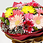 10 Gerbera Flowers Bouquet