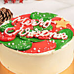 Merry and Bright Christmas Cake