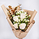 White Rose Bouquet for Ramadan