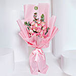 Incredible Pink Roses Bouquet for Mother