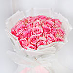 Pink Roses Bouquet for Mom