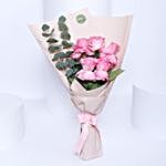 Pink Roses Bouquet | Graduation Day
