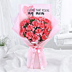 Mothers Love Carnation Bouquet