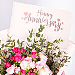 Personalised Name Anniversary Bouquet