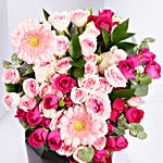 Roses and Gerberas Mixed Flower