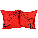 Loving Birds Couple Cushions