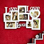 Personalised Live Laugh Love Frame