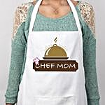 Best Ever Chef Mom Printed Apron