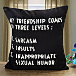 Crazy Friendship Cushion