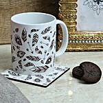 Ideal Printed Mug With Coaster