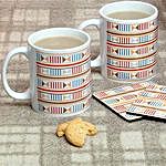 Trendy Mugs With Coasters