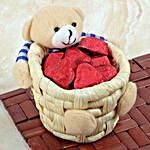 Cute Red Chocolate Basket