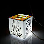 Laughing Buddha Cube Lamp