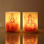 Pair of Lakshmi Ganesha Candle