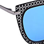Blue Cat Eye Women Sunglasses
