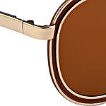 Mirrored Oval Unisex Sunglasses