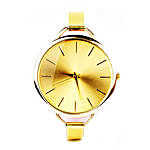 Sleek Chic Gold Watch For Women
