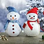 Lovable Christmas Snowmen Duo