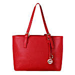 Lino Perros Charismatic Red Tote Bag