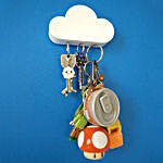 Cloud Magnetic Keychain Holder