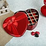 Assorted Chocolates Red Heart Box