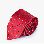 Lino Perros Red Tie N Cufflinks Set