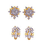 Estelle Gold Plated Stud Combo