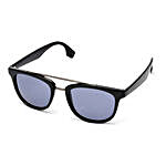 MTV Unisex Black Grey Wayfarer Sunglasses