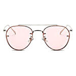 Prishie Transparent Pink Sunglasses For Female