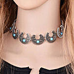 Antique Silver Plated Choker