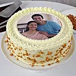 Mothers Day Butterscotch Photo Cake 1kg Eggless