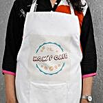 Cool Moms Cafe Apron White