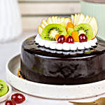 Fruit Chocolate Cake Half kg