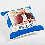 Special Fathers Day Personalized Cushion