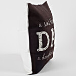 Expressive Personalized Cushion For Dad