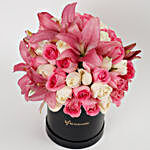 Lilies N Roses In FNP Signature Box