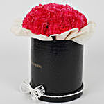 25 Dark Pink Carnations FNP Box
