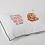Daddy Bear Personalized Pillow