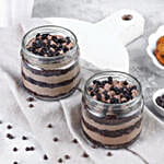 Vivacious Chocolate Jar Cake Set of 2