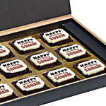 Personalised Happy Bday 12 Chocolate Box