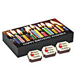 Birthday Gift Box- 6 Personalised Chocolates