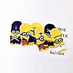Baby Minions Despicable Me Ankle Socks  5 Pairs