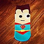 Cute Superman Ankle Length Socks