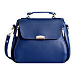 Lino Perros Blue Smart Handbag