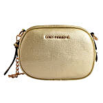 Lino Perros Fancy Golden Sling Bag