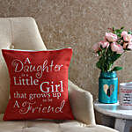 Little Girl Printed Cushion