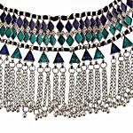 Designer Multicolor Thread & Glass Necklace