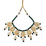 Gold & Green Kundan Jewelry Set