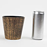 Recycled Plastic Vase Copper