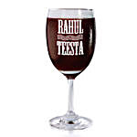 Personalised Set Of 2 Wine Glasses 2168